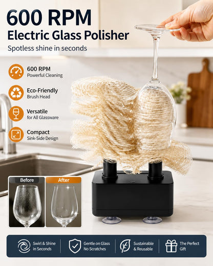 Wine Glass Cleaner Polisher Washer Machine