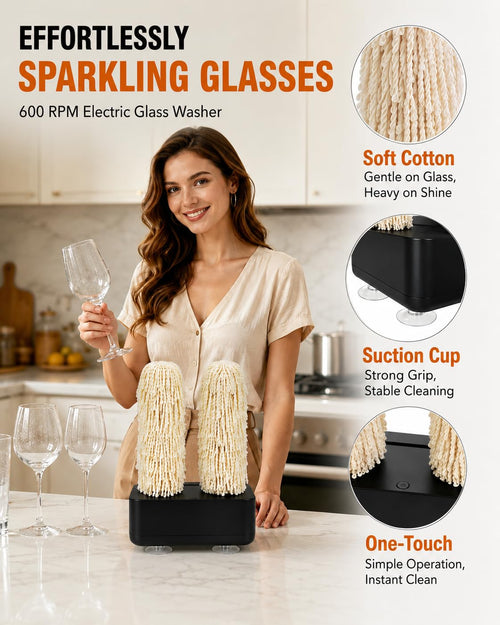 Wine Glass Cleaner Polisher Washer Machine